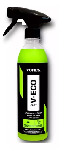 Shampoo Para Veículo Vonixx Vonixx Shampoo Lava A Seco Lavagem Ecológica V-eco Lava A Seco Em Frasco De 500ml Com Aroma Baunilha