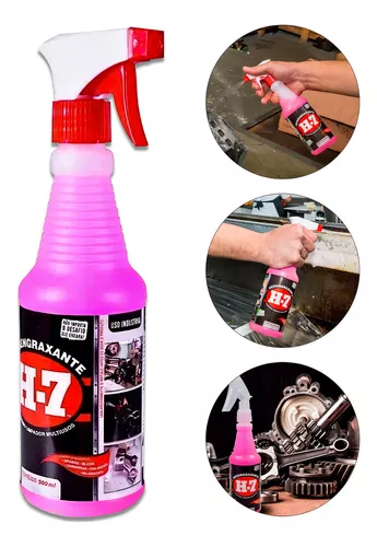 Desengraxante Removedor Multiuso Limpeza Pesada H-7 500 Ml
