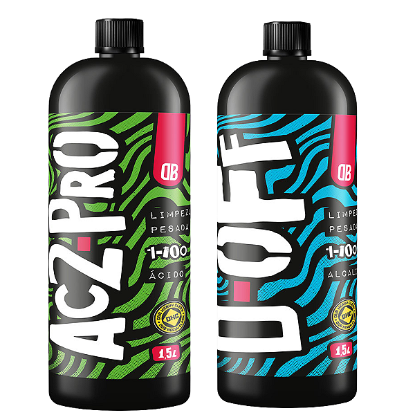 Kit Limpeza Pesada AC2-PRO 1,5L e D-OFF  1,5L - DUB BOYZ