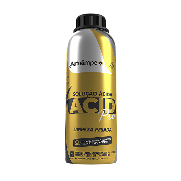 SOLUÇÃO ACIDA ACID PRO AUTOLIMPE 1L