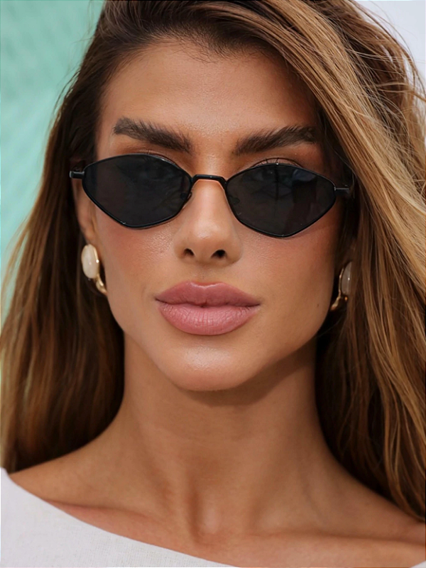 Óculos de Sol Bia - Preto - Metal