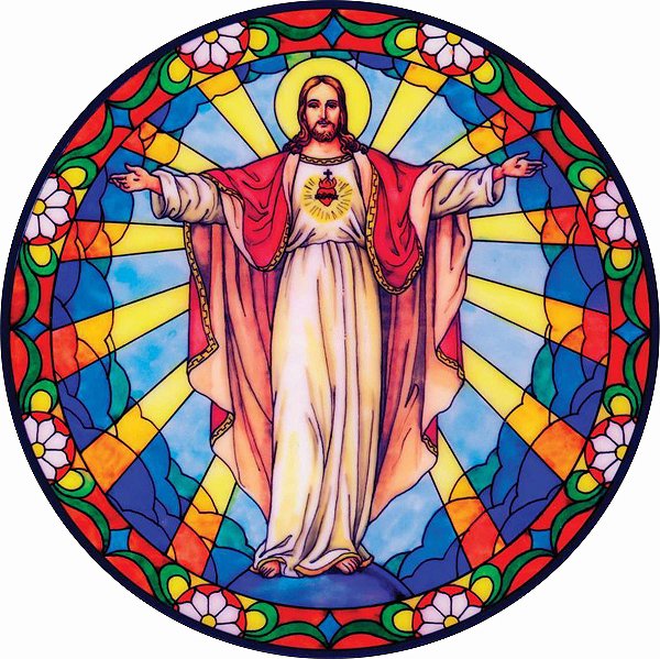 Adesivo em vinil Cristo Redentor a prova d'água proteção UV para carros motos vidro