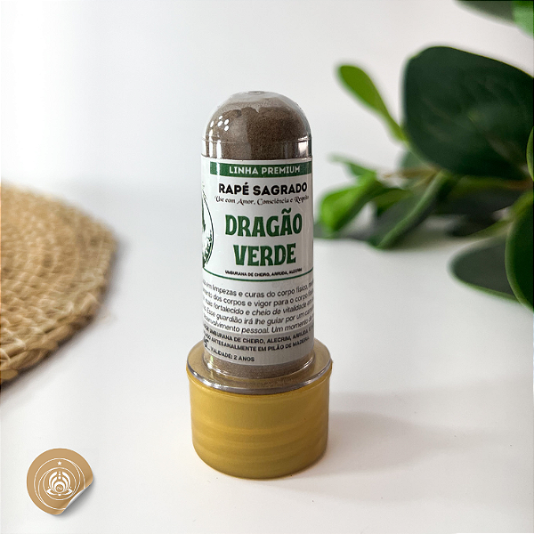 Rapé Sagrado Dragão Verde - Renovação, Cura e Vitalidade