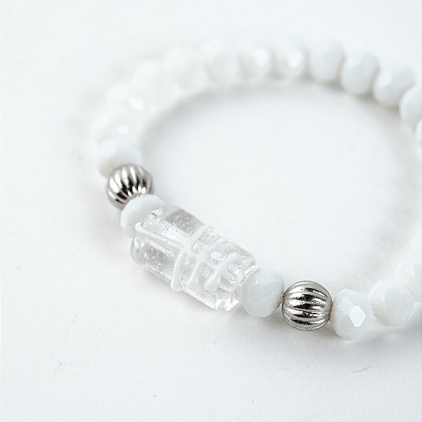 Pulseira Oxalá Firma PROTEÇÃO