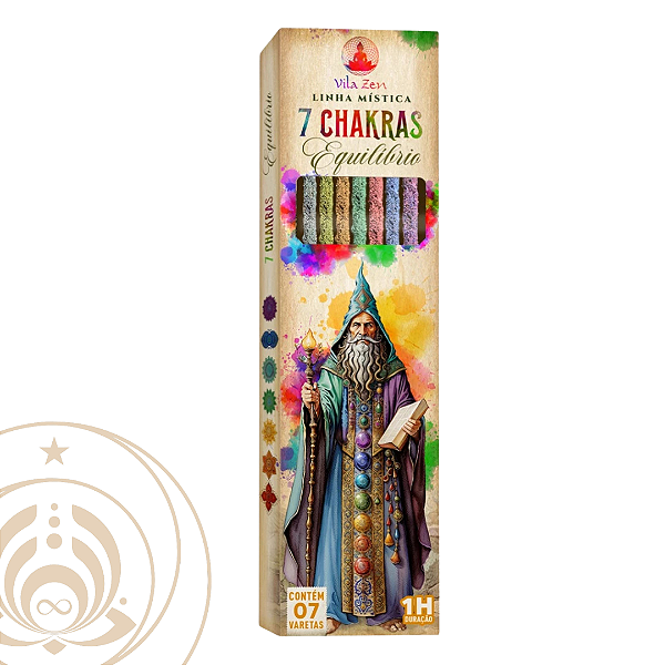 Incenso Mago 7 Chakras: Conexão com o Encanto e a Espiritualidade