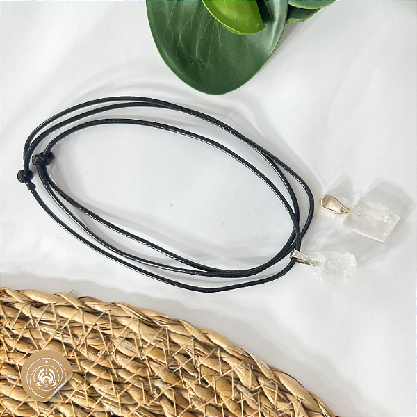 Pingente de Calcita Óptica - Clareza Mental e Expansão Espiritual