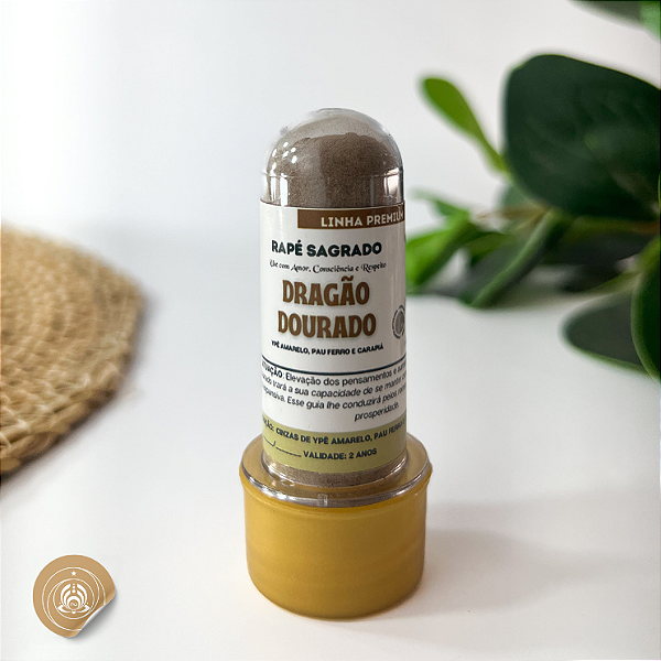 Rapé Sagrado Dragão Dourado – Expansão da Abundância