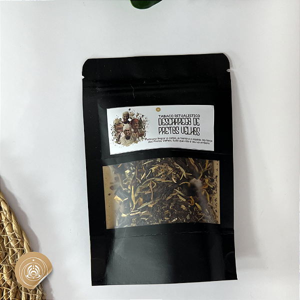 Preparo para Cachimbo Descarrego de Pretos Velhos – Com Tabaco (20g)