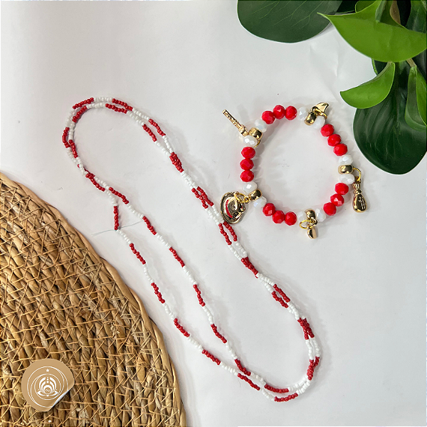 Kit Zé Pelintra com guia e pulseira: proteção, justiça e malandragem espiritual com elegância.