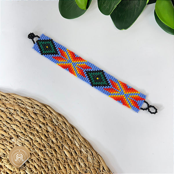 Pulseira de Miçanga Indígena: arte sagrada, proteção vibracional e conexão ancestral com a Terra