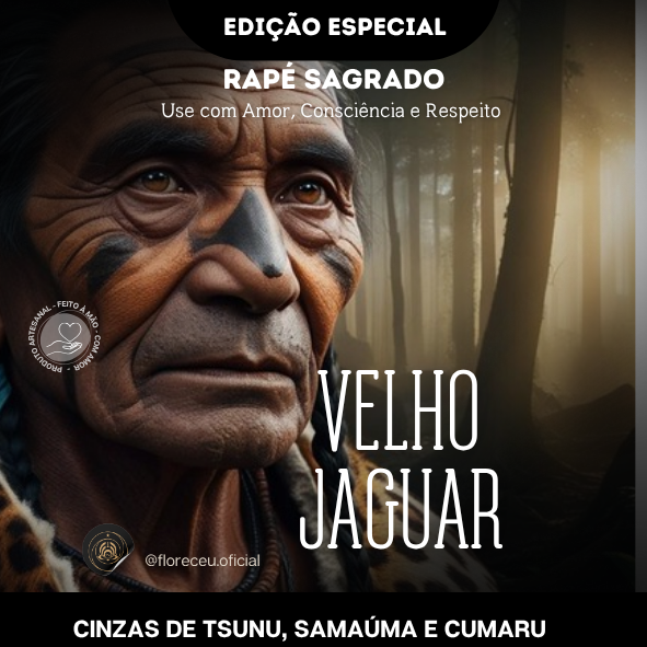 Rapé Velho Jaguar - poder ancestral