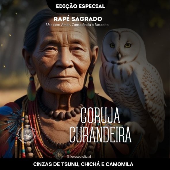 Rapé Coruja Curandeira | escuta interior e clareza
