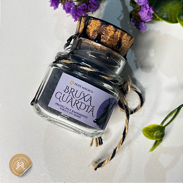 Pote Mágico Bruxa Guardiã | Proteção e Banimento para o Sono