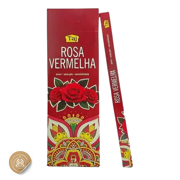 Incenso Taj – Rosas Vermelhas - Sedução e Amor