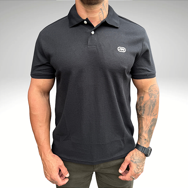 Camisa Polo Ecko EK722 Preto