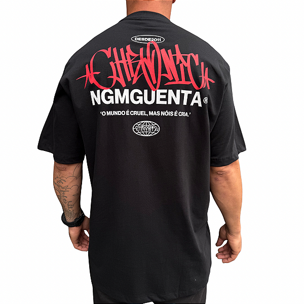 Camiseta Chronic 4429 Preto