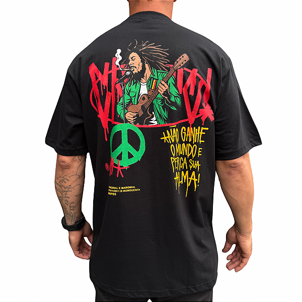 Camiseta Chronic 4498 Preto Bob