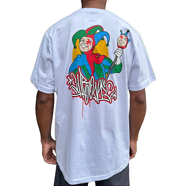 Camiseta Chronic 4055 Branco Anil