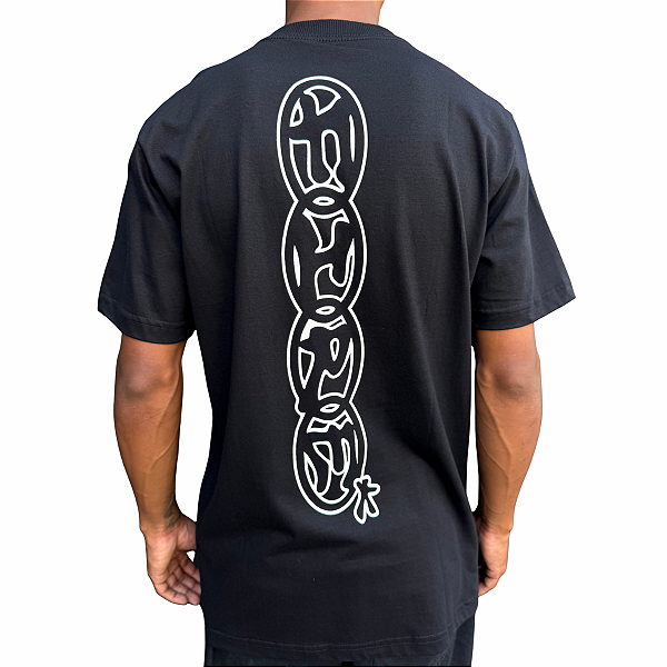 Camiseta Fire Tag Logo Classic Preto