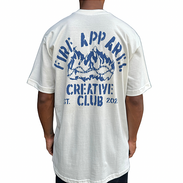 Camiseta Fire Prision Street Off White