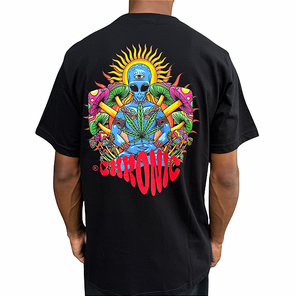 Camiseta Chronic 4011 Preto Reativo