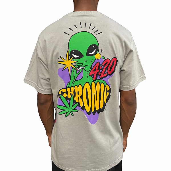 Camiseta Chronic 4071 Cinza Metanado