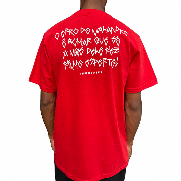 Camiseta Chronic 3417 Vermelho Puro