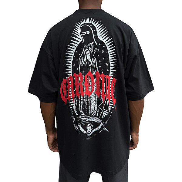Camiseta Oversized Chronic 4451 Preto Reativo