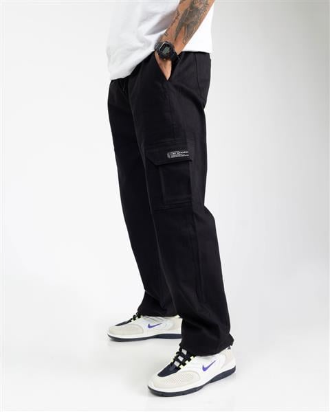 Calca Cargo Fire Reta Preto