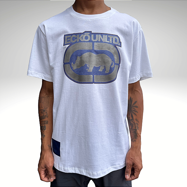 Camiseta Ecko EK081 Branco OFF
