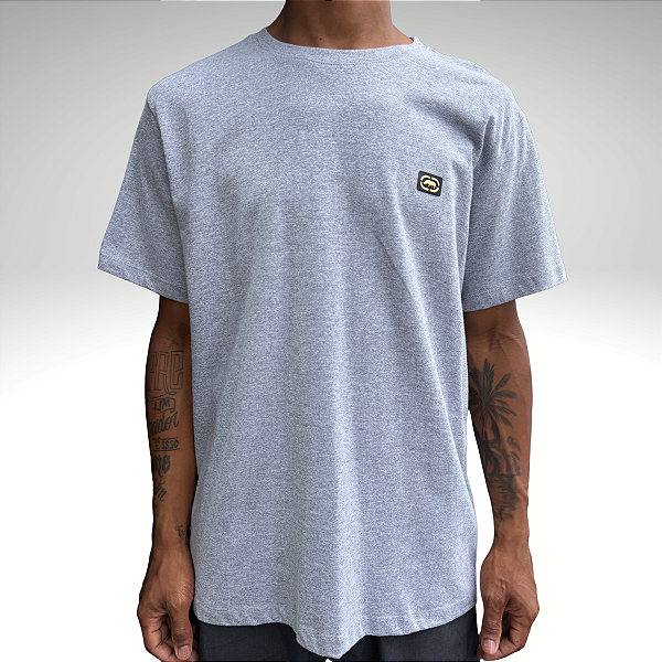 Camiseta Ecko J672A Cinza Mescla