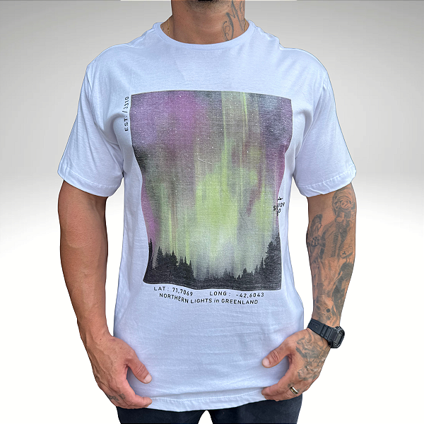 Camiseta Dixie Dix 7010 Branco