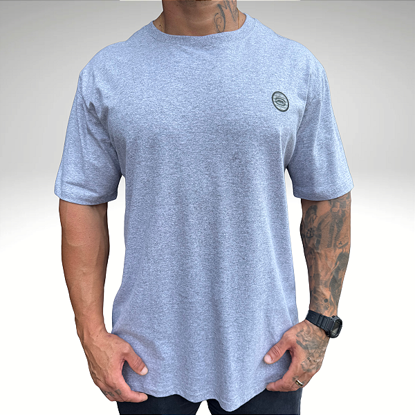 Camiseta Ecko J674A Cinza Mescla