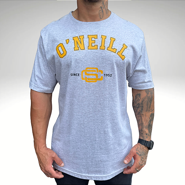 Camiseta Oneill 5095A Cinza Mescla