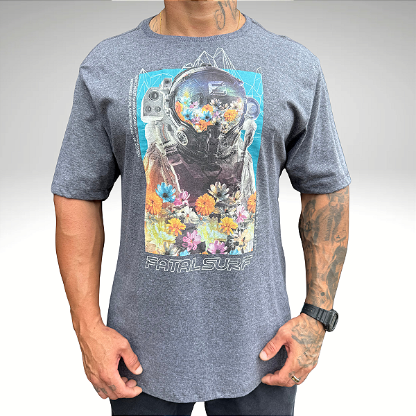 Camiseta Fatal 27993 Chumbo Mescla