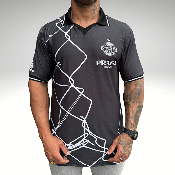 Camiseta Time Chronic 056 Cinza Grafite