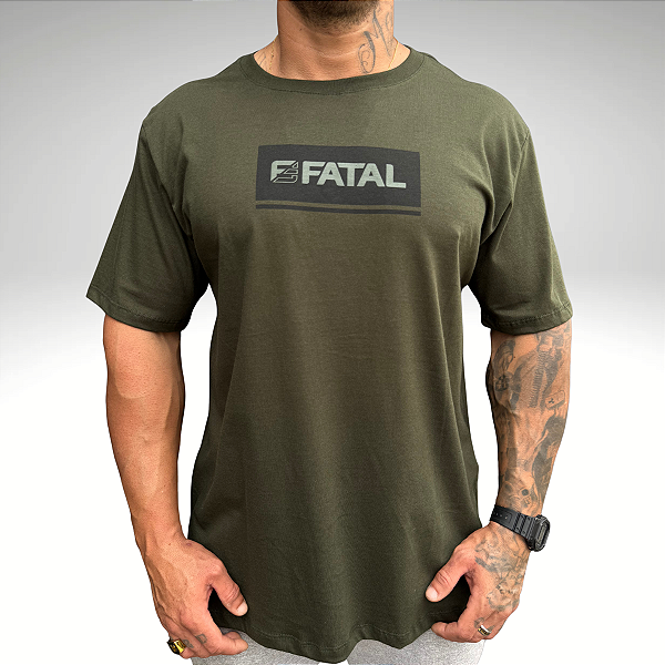 Camiseta Fatal 30068 Verde Musgo