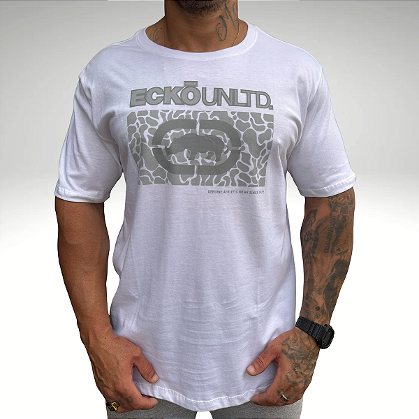 Camiseta Ecko J637A Branco OFF