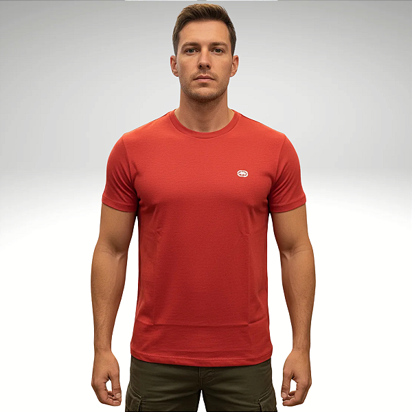 Camiseta Ecko EK547 Vermelho Tijolo