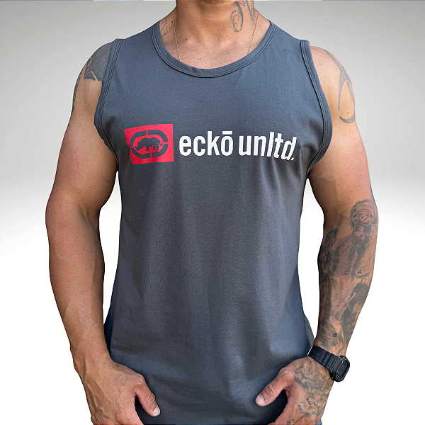 Regata Ecko EK688 Cinza Chumbo