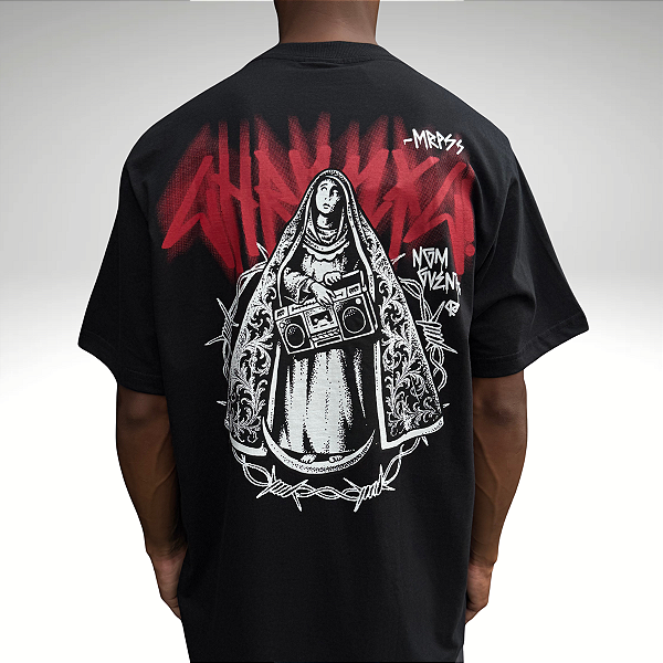 Camiseta 4503 Chronic Preto Reativo