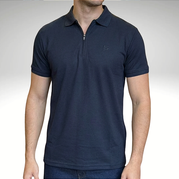 Camisa Polo Piquet Fatal 30480 Marinho