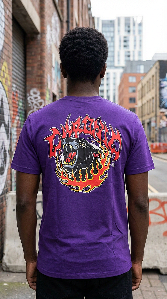 Camiseta 4523 Chronic Roxo Mazeu