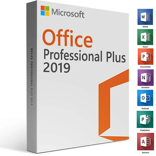 Office 2019 Professional Plus – Licença Vitalícia – Para 1 Pc - 32/64 bits + Nota Fiscal