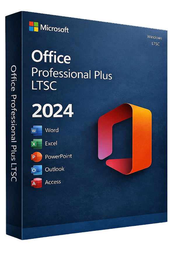 Pacote Office 2024 Professional Plus LTSC - 1 PC Windows - Licença Vitalícia + Nota Fiscal
