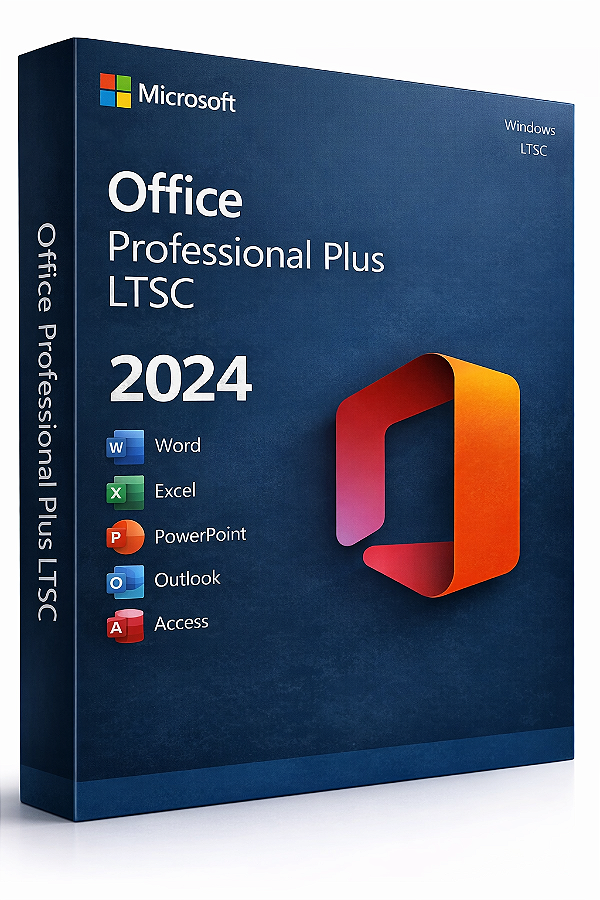 Revenda - Office 2024 Professional Plus LTSC - Licença 25 dígitos - Permanente + NFE