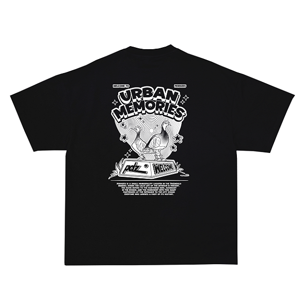 Camiseta Oversized Monumento