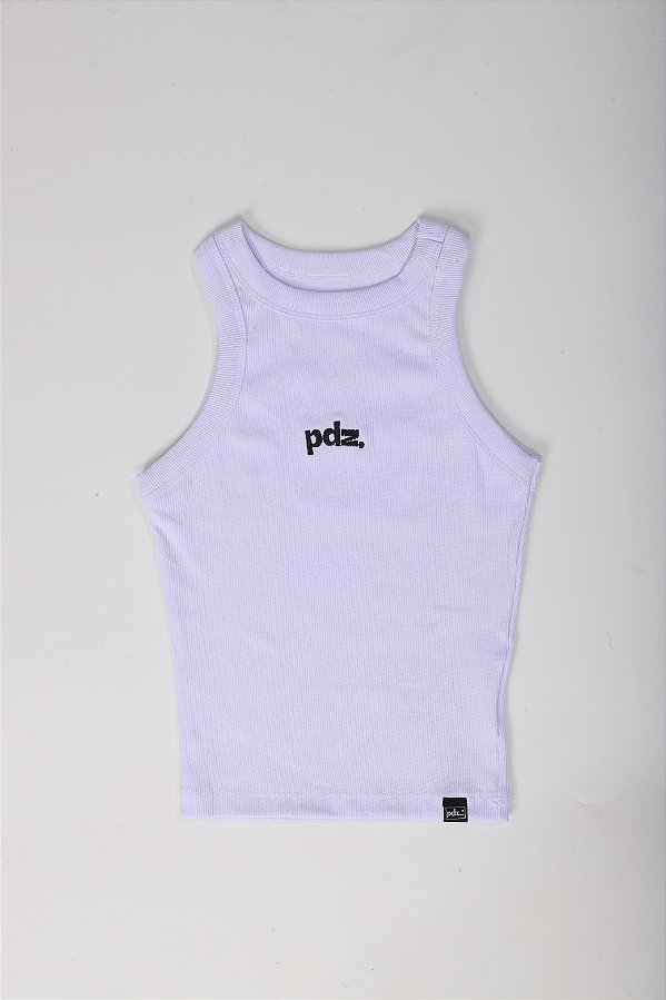 Regata Canelada Feminina Pdz Branca