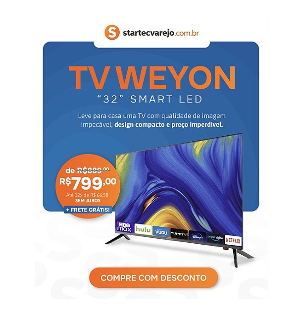 Smart LED TV WEYON 32"