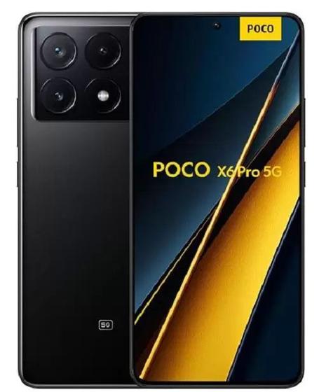 Smartphone Poco X6 Pro 5G 12GB RAM 512GB Preto - Xiaomi
